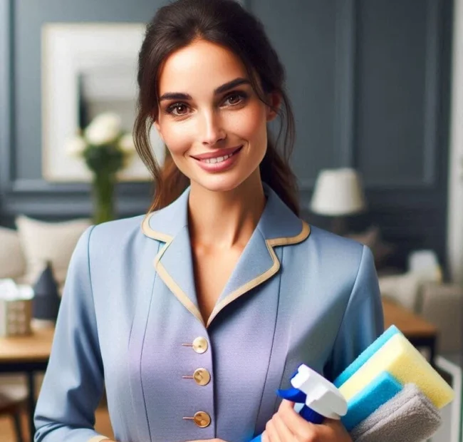 Sophie Martin, experte du nettoyage de locations Airbnb à Paris